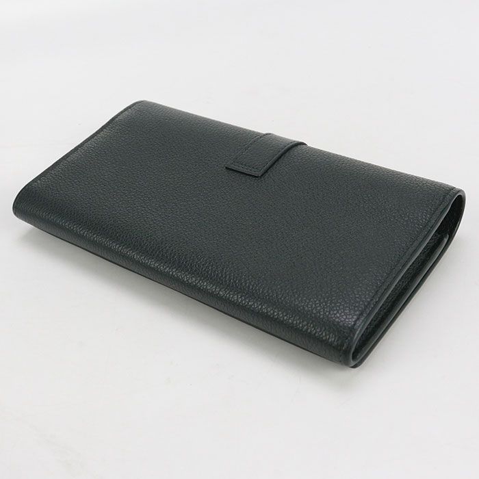 Saint Laurent Large Flap Wallet 414567 Long Bifold Leather Women