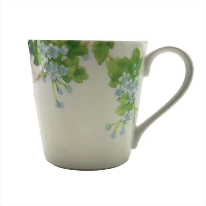 Tiffany & Co Leaf Flower Floral Pattern Pair Mug Tableware