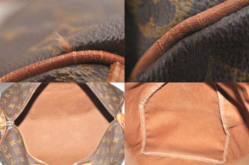 Louis Vuitton Monogram Speedy 40 Hand Boston Bag Old Shape LV 2951n