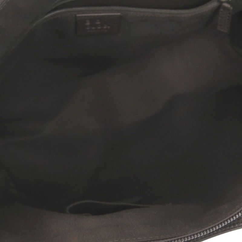 Gucci GG Abbey Tote Bag Canvas Leather 268640 Dark Brown 0767 Gucci