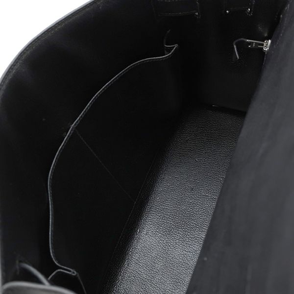 Hermes 2way Bag Kelly 32 Outer Stitch Vibrato Vogaliver Blue Silver Hardware