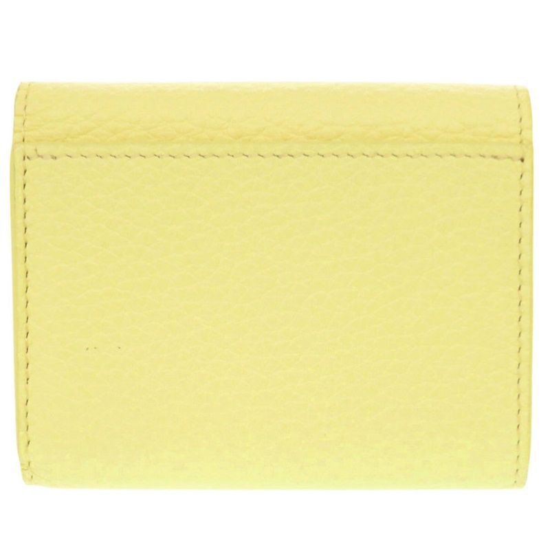 Louis Vuitton Portefeuille Capucines XS M83610 IC Chip Taurillon Leather Yellow