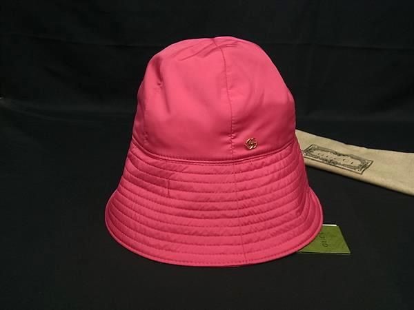 Gucci GG Marmont 100% Polyester Bucket Hat Size XS 55cm (21.65in) Hat Ladies