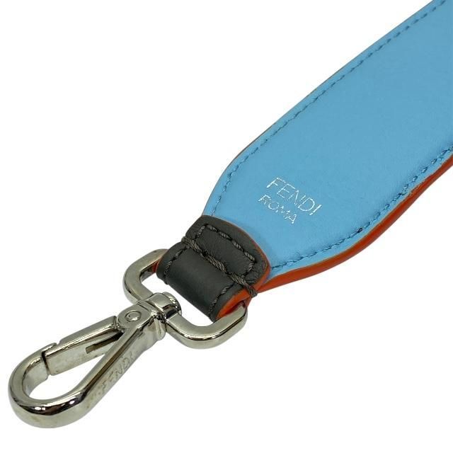 Fendi Strap You Long Shoulder Strap Accessories For Bags Leather Studded