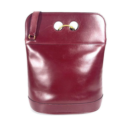 Hermes Shoulder Bag Alix Leather Bordeaux