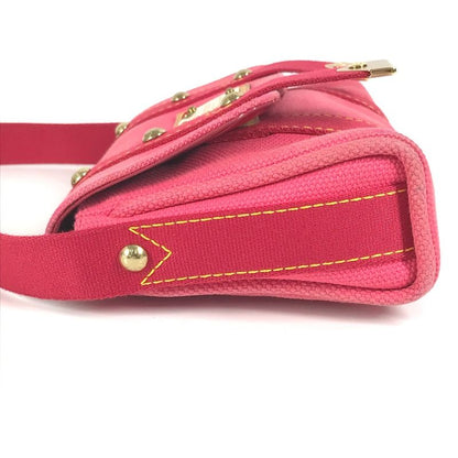 Louis Vuitton Shoulder Bag Sac Mule M40071 Canvas Pink