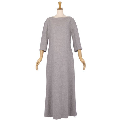 Vintage Celine Dress Three-quarter Length Wool Twee