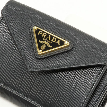 Prada Trifold Wallet With Coin Purse Viteromove Compact Wallet Calf Leather