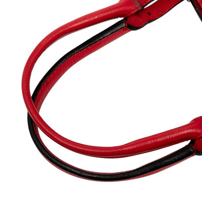 Balenciaga The Paper Tote Shoulder Bag 2WAY Red Leather Women's Balenciaga