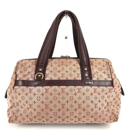 Louis Vuitton Handbag Josephine GM M92311 Monogram Mini Canvas Three's Red