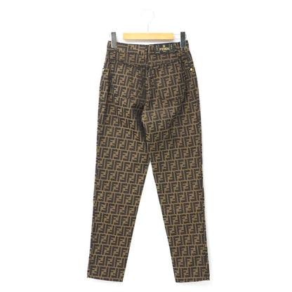 Fendi Vintage Pants Size I40 D34 Inch26 Fendi Jeans FF Double F Zucca High