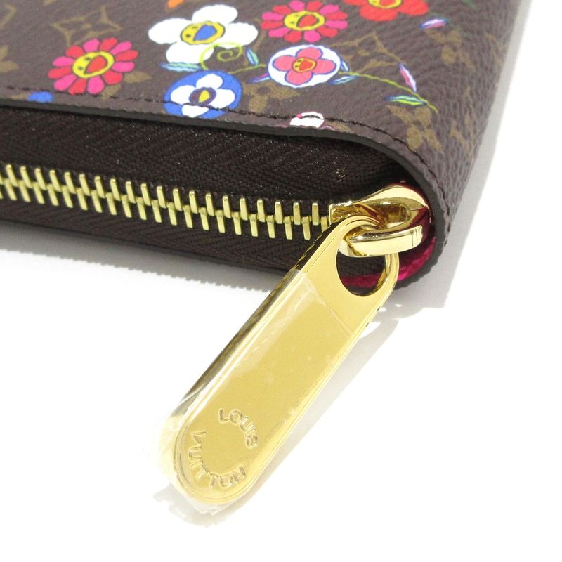 Louis Vuitton Long Wallet Character LV X TM Zippy Wallet M14162 Monogram X Pink