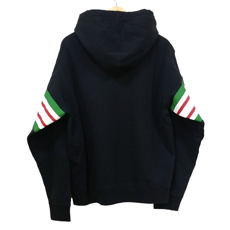 Gucci Pullover Hoodie 646953 Size M Black