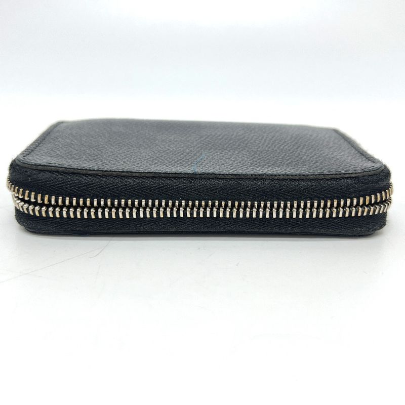 Louis Vuitton Coin Case Graphite Zippy Coin Purse N63076 Damier Graphite Canvas