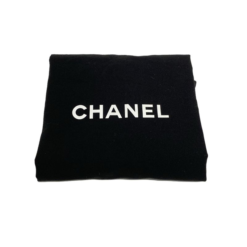 Chanel Clutch Bag Record Black×red Leather