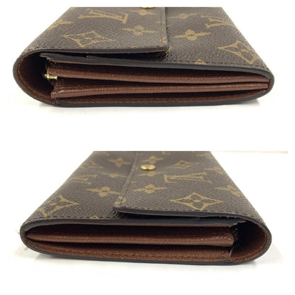 Louis Vuitton Monogram Pochette Porto Monet Credit Bifold Long Wallet M61725