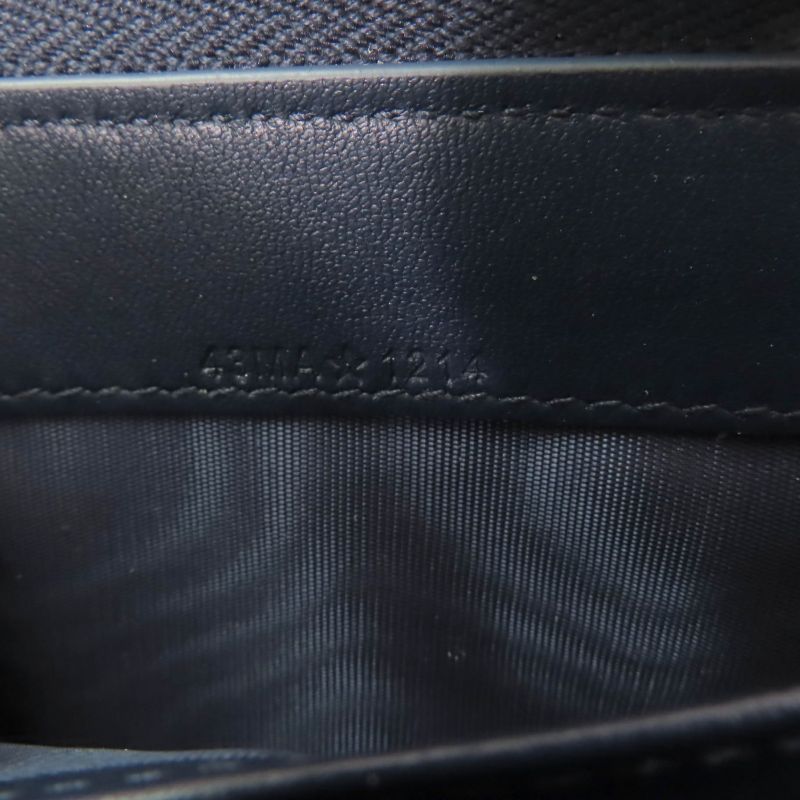 Christian DIOR S2094unjr 30 Montaigne Voyageur Long Wallet Reverse Toile De