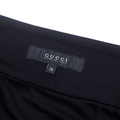 Gucci Skirt Size 36 Wrap Skirt Tight Skirt Black Made In Italy 20250326 Ra3824