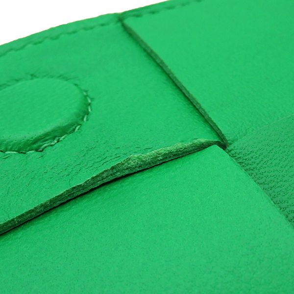 Bottega Veneta Shoulder Bag Candy Cassette Maxi Intrecciato Lambskin Green Gold