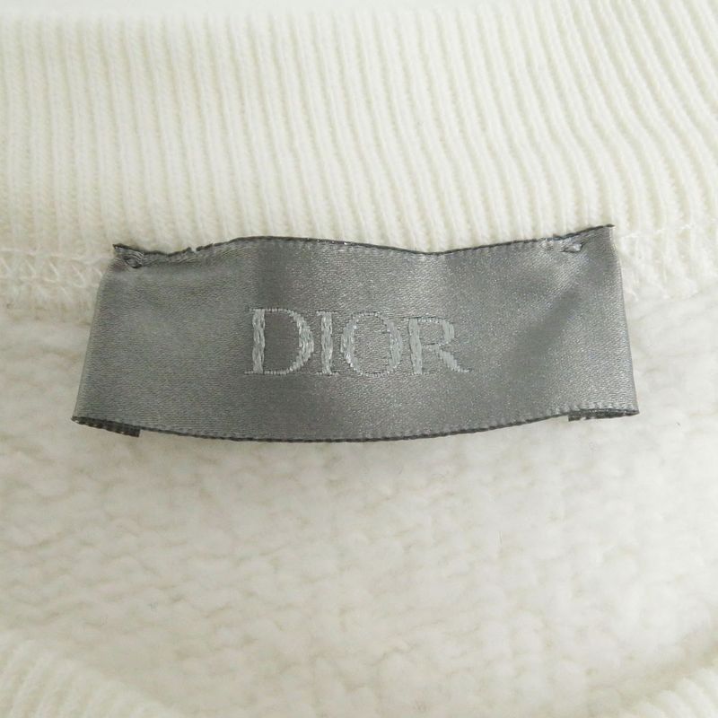 DIOR×sacai DIOR Homme Sacai 213j643a0687 Logo Patch Lined Sweatshirt/trainer