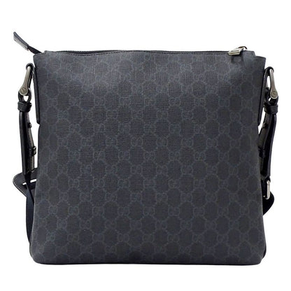 Gucci Bag Men's Brand Shoulder Bag GG Supreme Black 322279 Black Crossbody