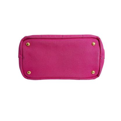 Prada 1 Bg439 Canapa Handbag Mini Tote Bag Pink