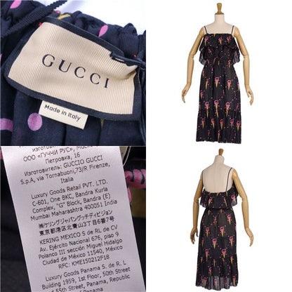 Gucci Dress Sleeveless 730392 Total Pattern Cotto