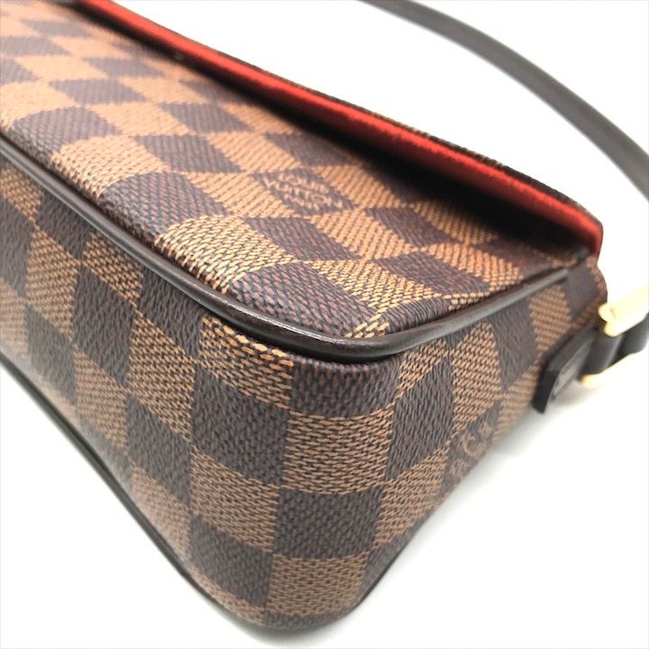 Louis Vuitton Damier Recreator Hand Shoulder Bag Brown