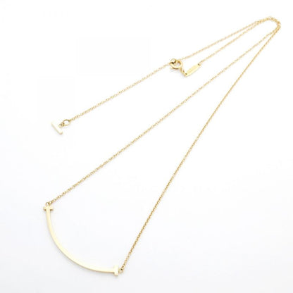 Tiffany & Co Necklace T-smile Small 18K Yellow Gold Yellow Gold Ladies