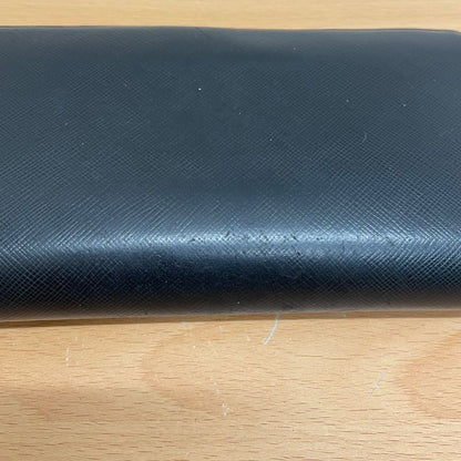 Prada 2ml317 Saffiano Round Zipper Long Wallet A25-1543