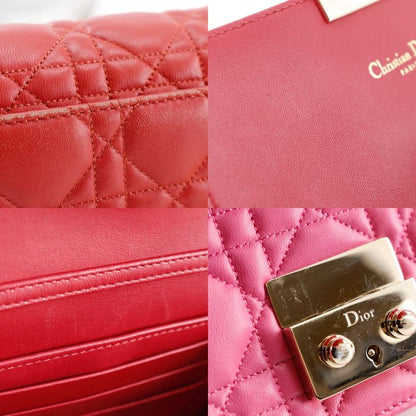 [dior] Christian Dior Chain Shoulder Cannage 2WAY Clutch S0252otri M79D