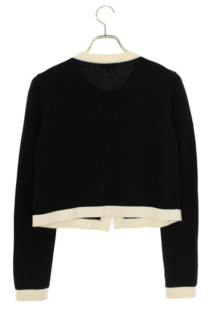 Chanel P76462k10983 Coco Mark Button Cashmere Cardigan Women 36