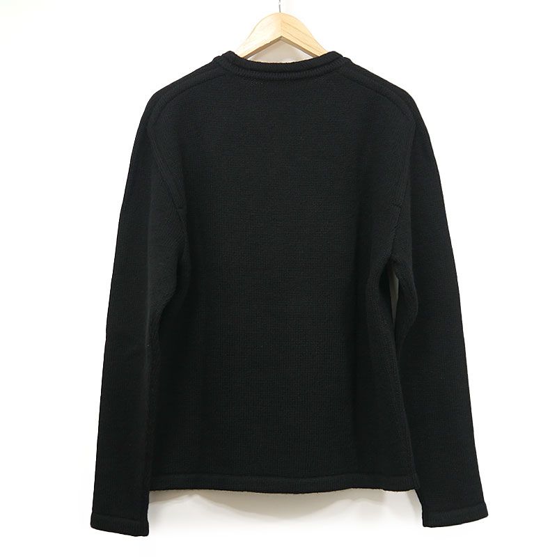 Louis Vuitton Barcode Logo Knit Size S Wool Black