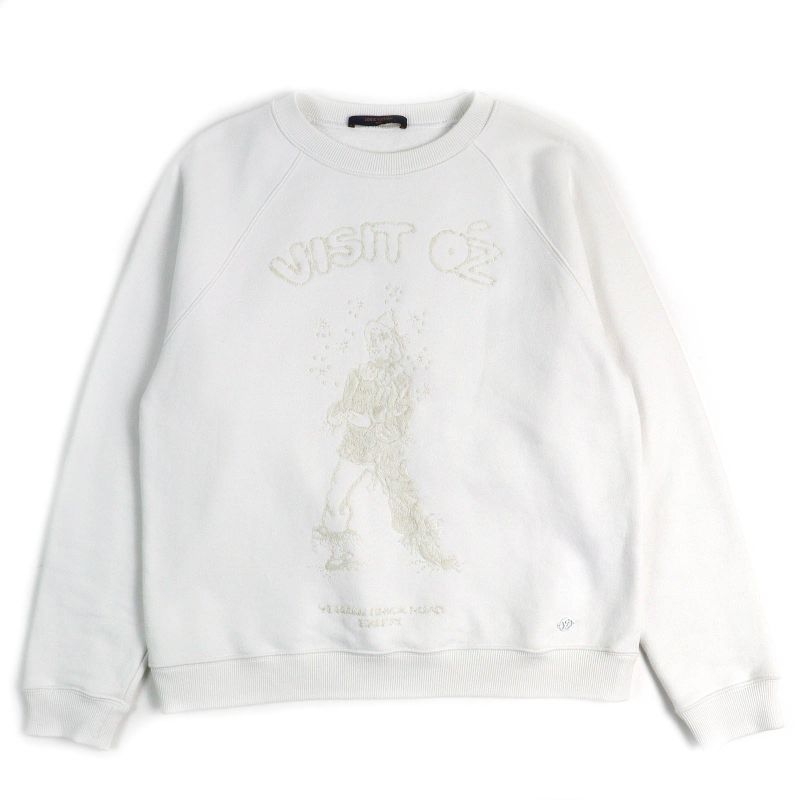 Louis Vuitton 19SS Wizard Of Oz 100% Cotton LV Circle Logo Hardware Crew Neck