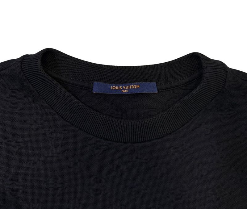 2956 Louis Vuitton T-Shirt Signature Monogram Rm222q Tcl Hiy49w XS Size Short