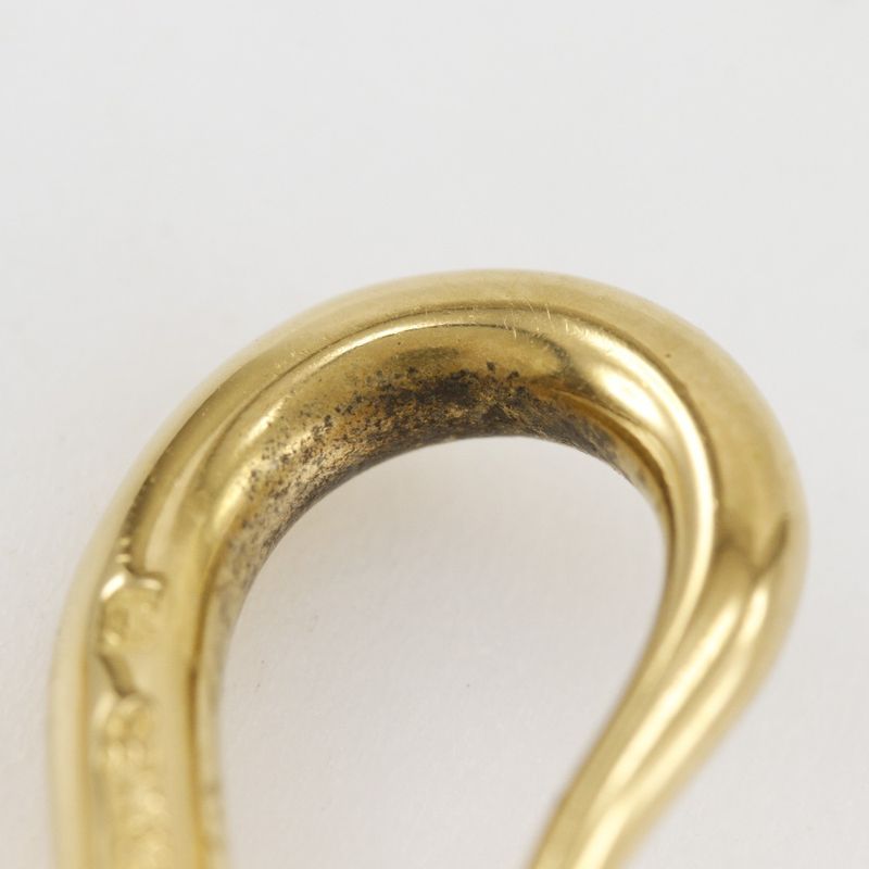 Hermes Jumbo Breath Gold Plated And Leather Ladies 9.6g Bracelet