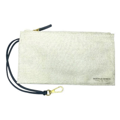Bottega Veneta Arco Tote Handbag Intrecciato Handbag Canvas Leather White Black