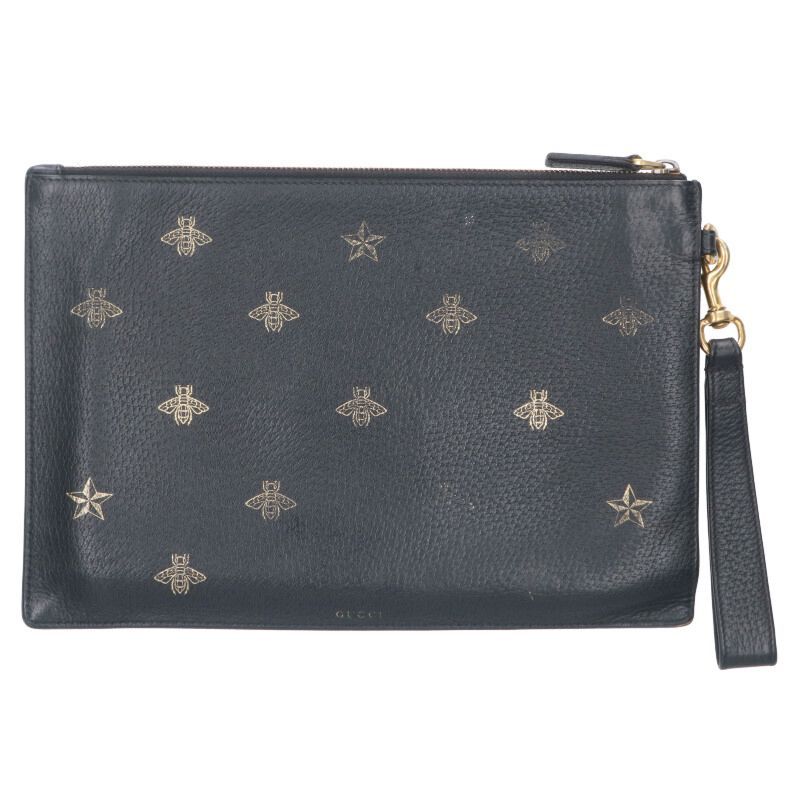 Gucci 495066 BEE Star Clutch Bag For Men