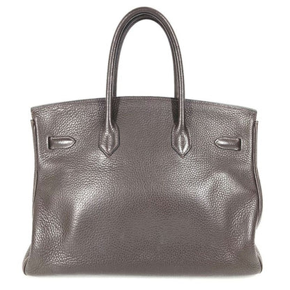 Hermes Handbag Birkin 35 Birkin 35 Taurillon Cles Mans Chocolat Brown