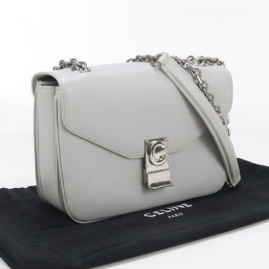 Celine Chain 18725 3BFB Shoulder Bag Leather Women