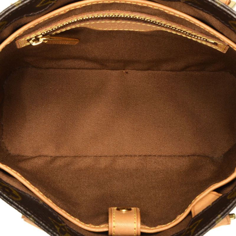 Louis Vuitton Vavin PM Handbag Monogram Canvas M51172 Brown Sr1012