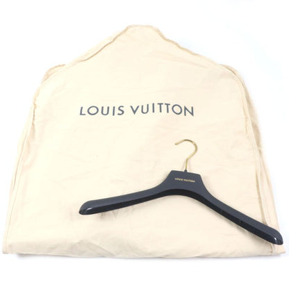  Louis Vuitton 22AW Hnk48w Mid-length Monogram Windbreaker Hoodie Black 50