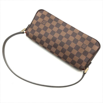 Louis Vuitton Damier Recreator Hand Shoulder Bag Brown