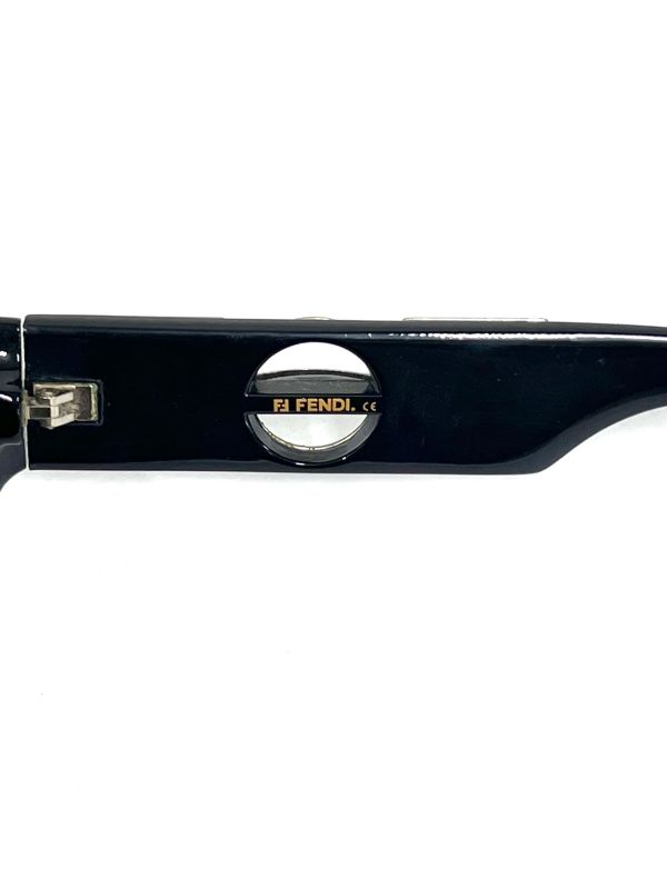 Fendi Sunglasses With Logo In Black Gold 03bs300