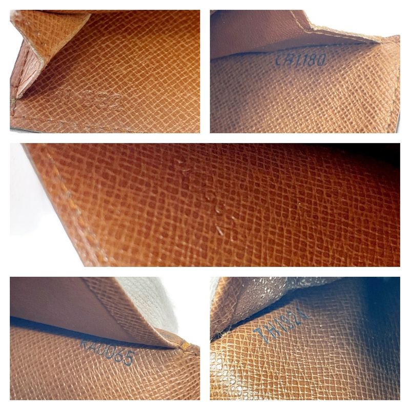 Louis Vuitton Monogram PVC Wallet 5-Piece Set Brown 403622 Long Wallet