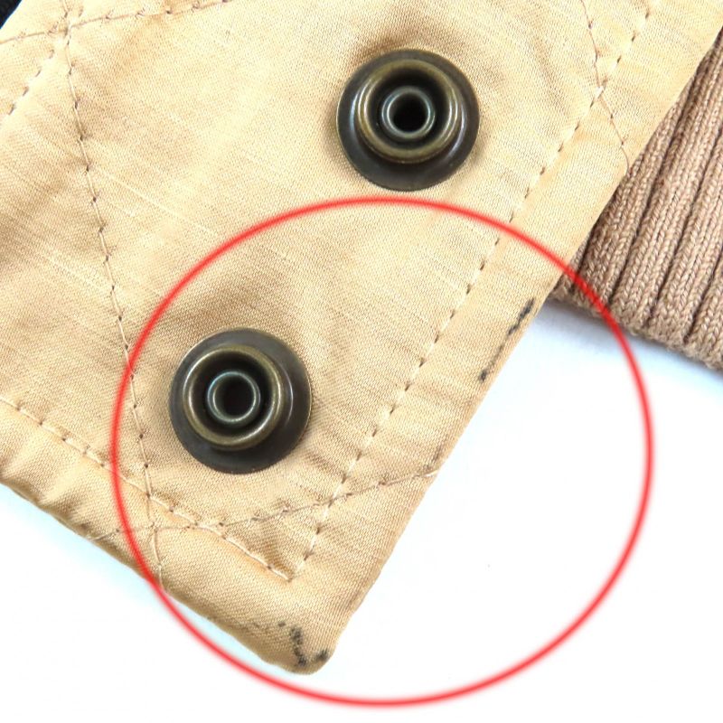 Saint Laurent Paris 643883 Teddy Cotton Bomber Jacket Stajan Gold Black 46 Made