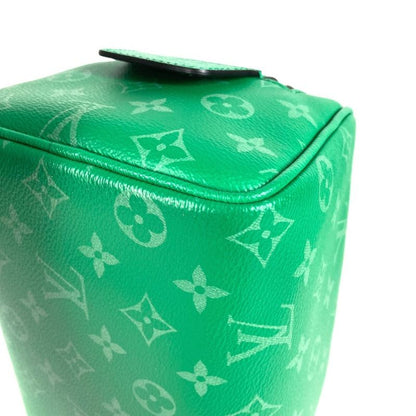 Louis Vuitton Second Bag Dop Kit M31013 Taiga Leather Cactus Green