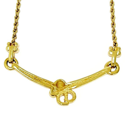 Christian Dior GP Rhinestone CD Logo Necklace Women 304874 Necklace