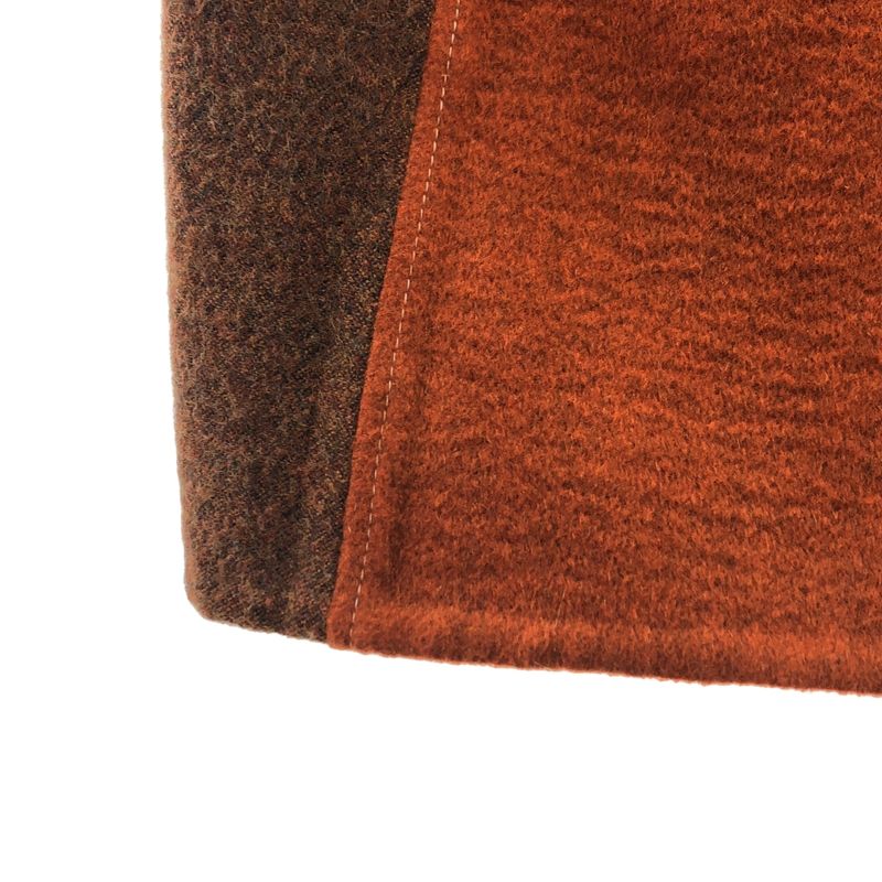 Celine - 2015aw - Phoebe Period Wool Cashmere Switch Leather Patch Dress - 38 -