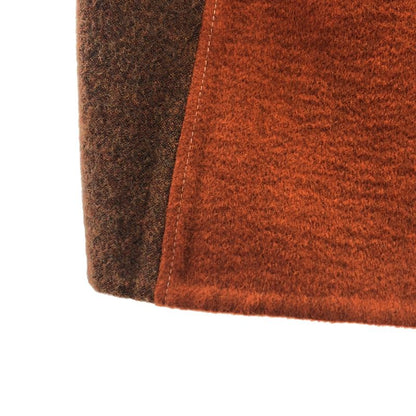 Celine - 2015aw - Phoebe Period Wool Cashmere Switch Leather Patch Dress - 38 -